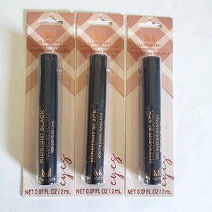 NEW LOT OF 3 LE MERCERIE EYES VOLUMIZING MASCARA - MIDNIGHT BLACK